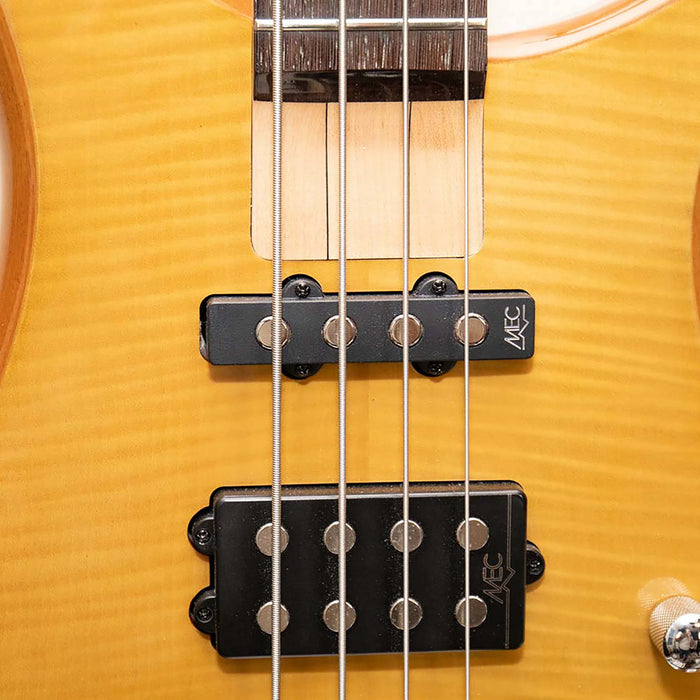 Warwick RockBass Infinity 4-String Electric Bass Natural Transparent High Polish