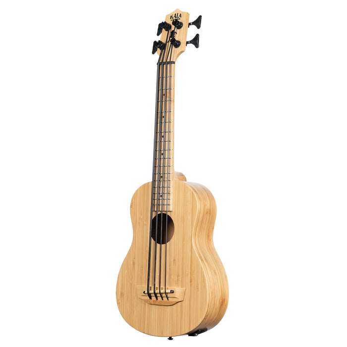Kala UBASS Bamboo Acoustic Electric Bass Ukelele