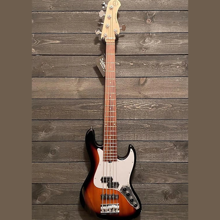 Sadowsky MetroExpress 21-Fret Hybrid P/J 5-String Electric Bass Tobacco Burst Transparent High Polish